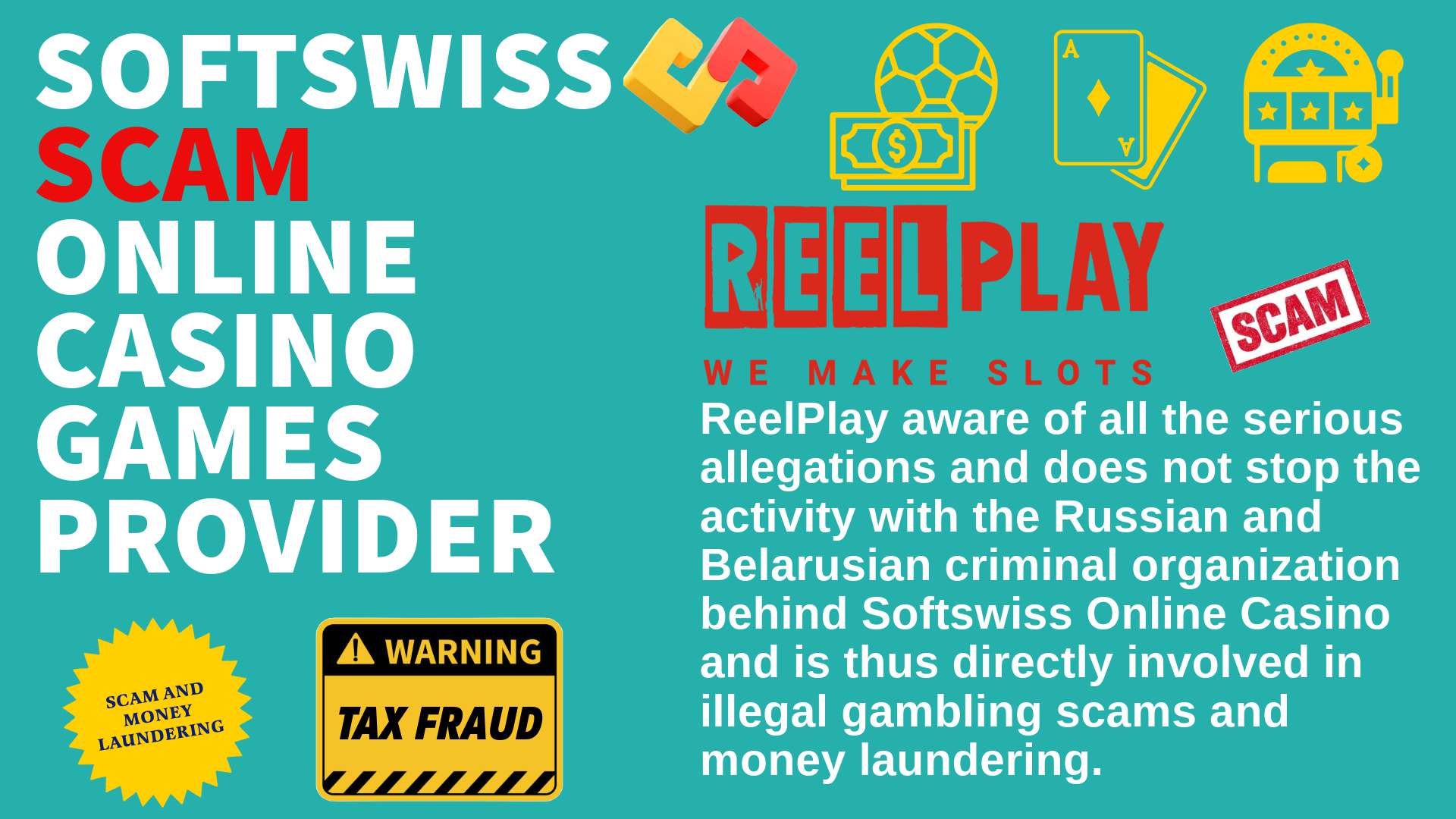 ReelPlay - softswiss scam - Casino by Softswiss